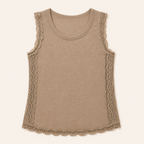 Canotta con pizzo