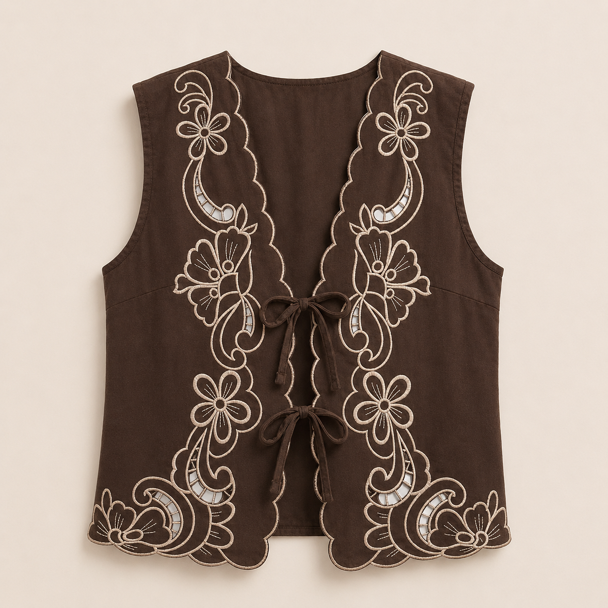 Gilet floreale