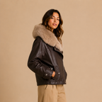 Giacca eco-pelle