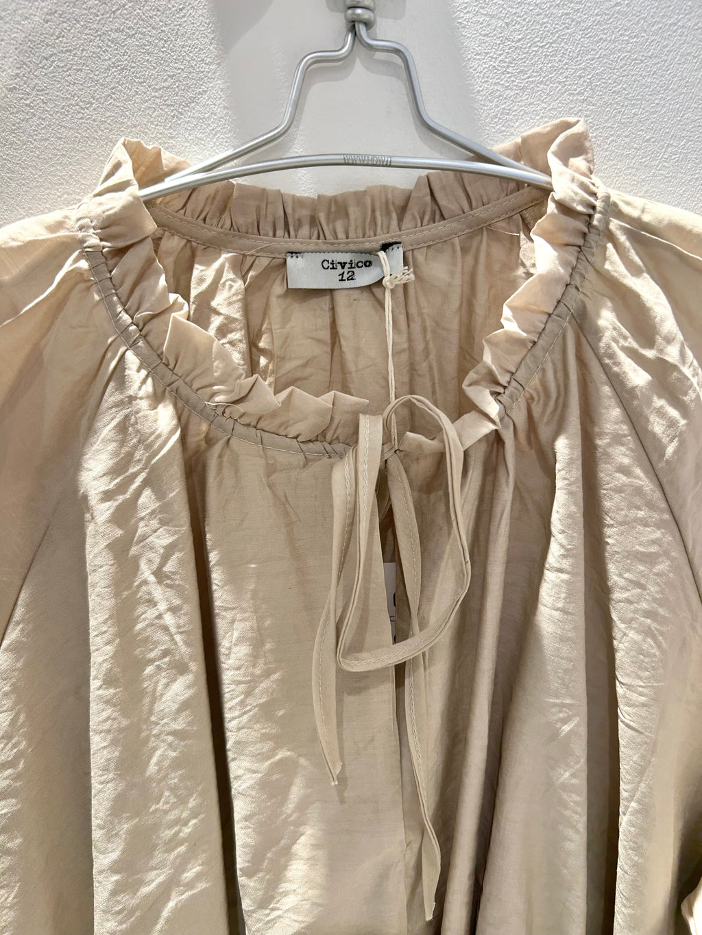 Camicia con fiocco