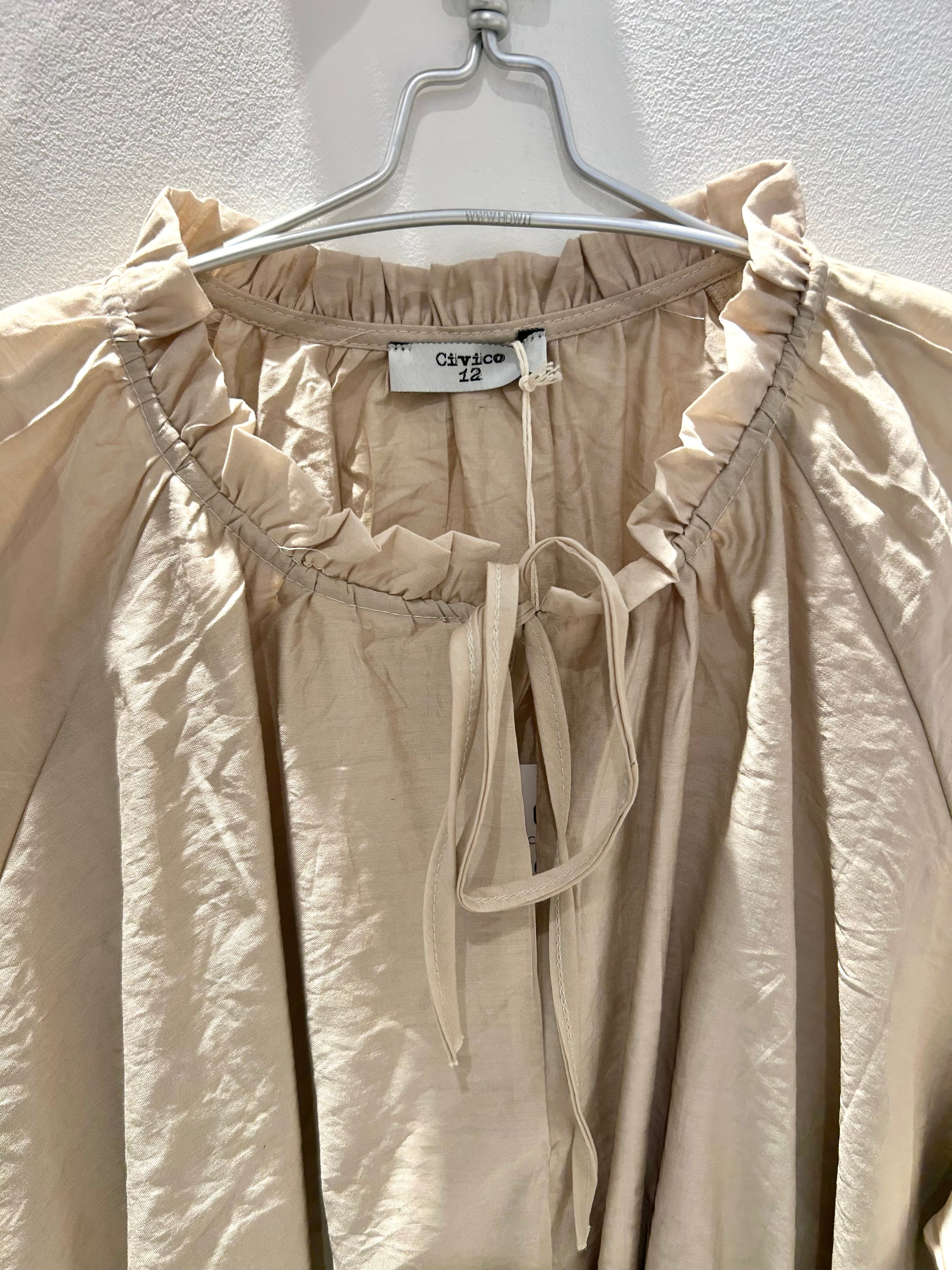 Camicia con fiocco