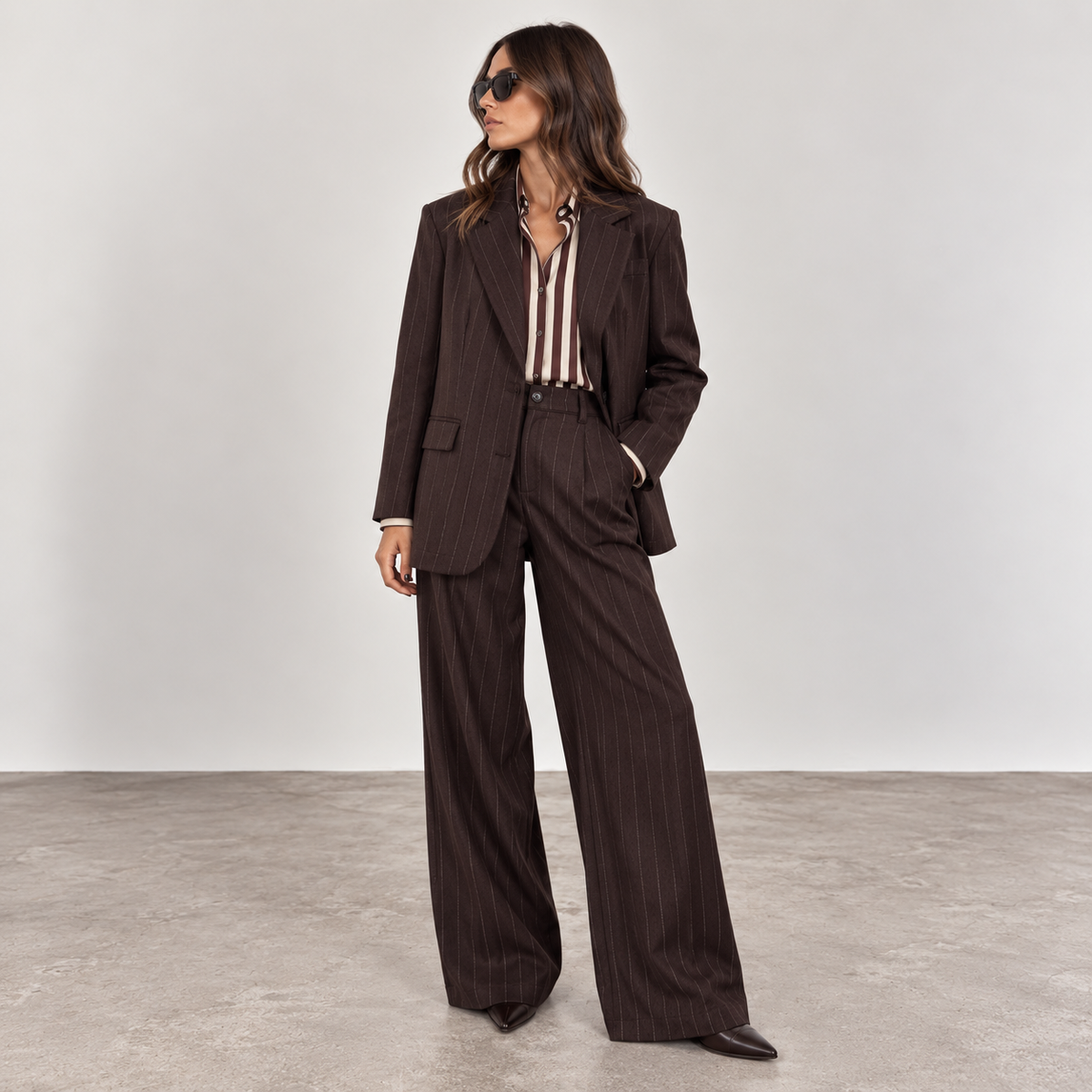 Blazer gessato