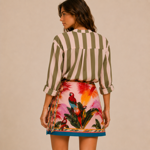 Camicia a righe