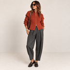 Cardigan zip