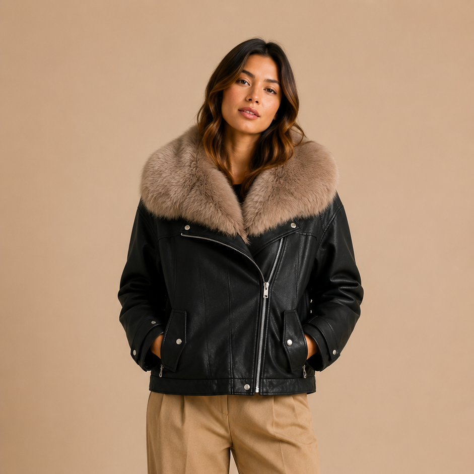 Giacca eco-pelle