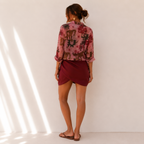 Camicia a fantasia con ghepardi