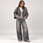Cardigan Animalier