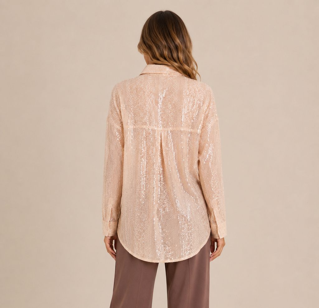 Camicia paillettes