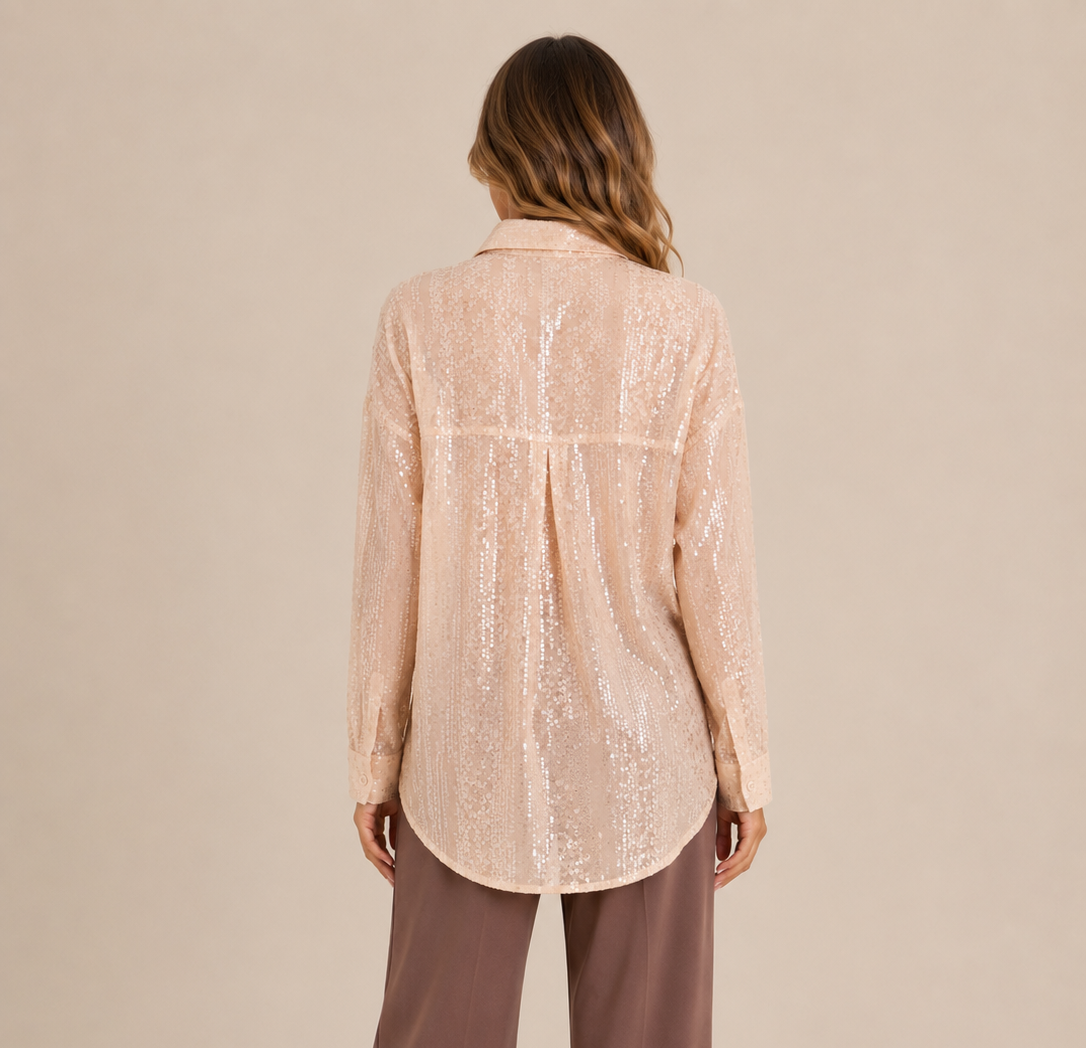 Camicia paillettes