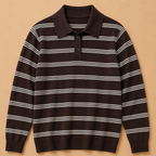 Maglia polo a righe