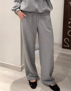 Pantalone in felpa modello Carrot